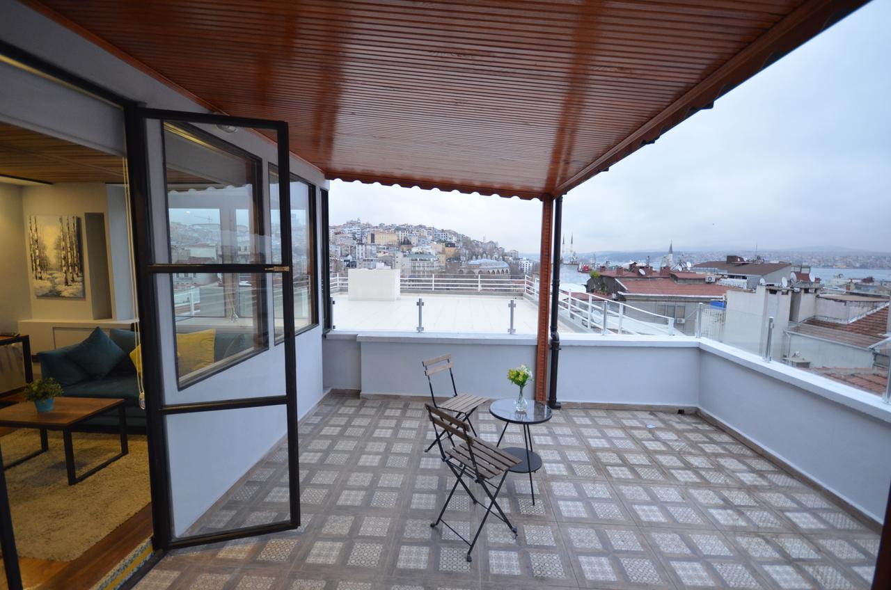 Uenver Galata Apart Истанбул Екстериор снимка